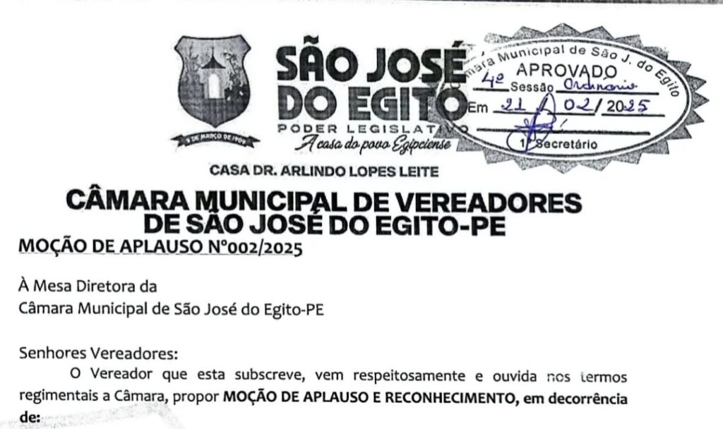 C Mara De Sjegito Aprova Mo O De Aplausos Para Policiais Civis E